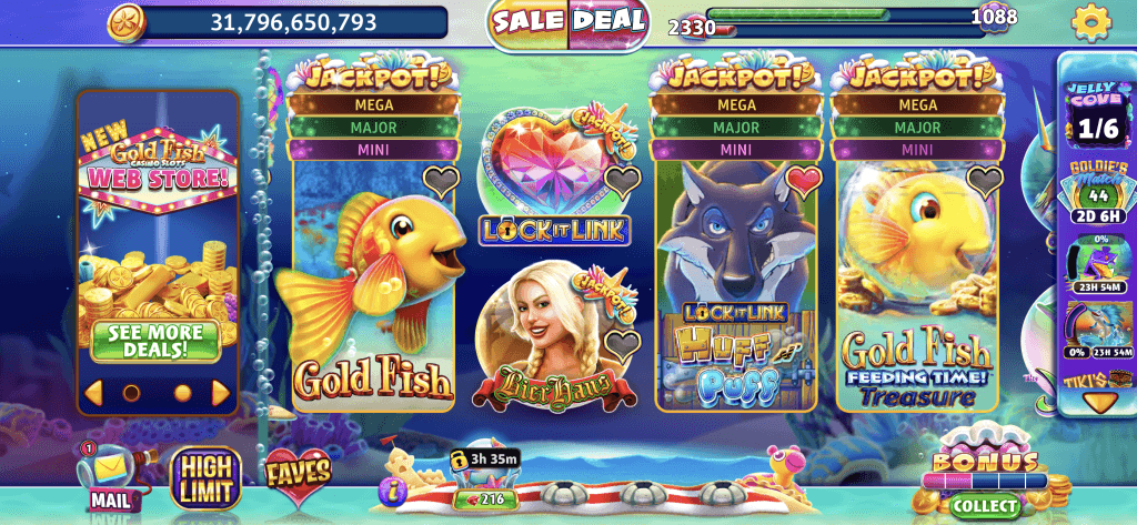 Gold Fish Casino screenshot 1